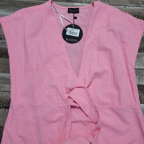 New White Fox Make it Shine Pink Mini Dress Size XL - Picture 10 of 10